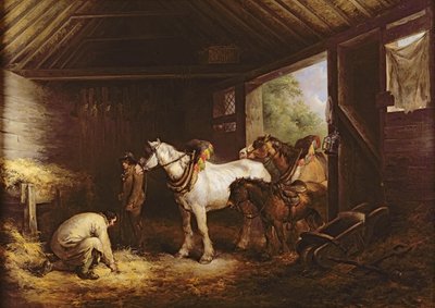 In einem Stall von George Morland